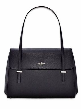 Like New Kate Spade Cedar Luciana large shoulder bag black genuine leather